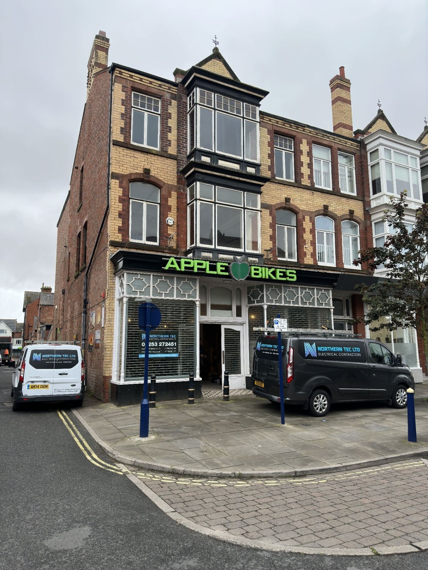 Commercial premises rewired and certified by Northern Tec